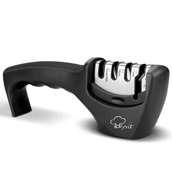 Knife sharpener automatic black