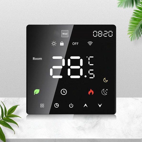 WiFi Smart Thermostat voice control floor and water heating