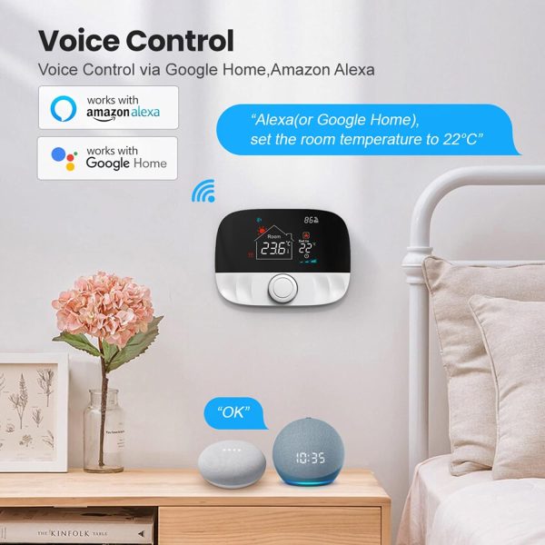 WiFi Smart Thermostat voice control