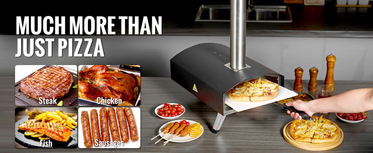 Stainless steel oven portable