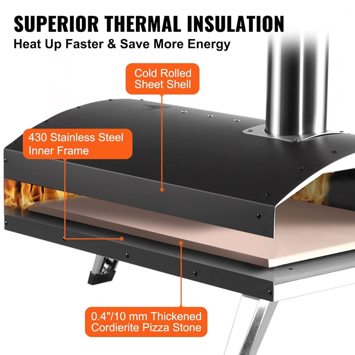 Stainless steel oven