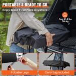 Foldable pizza oven
