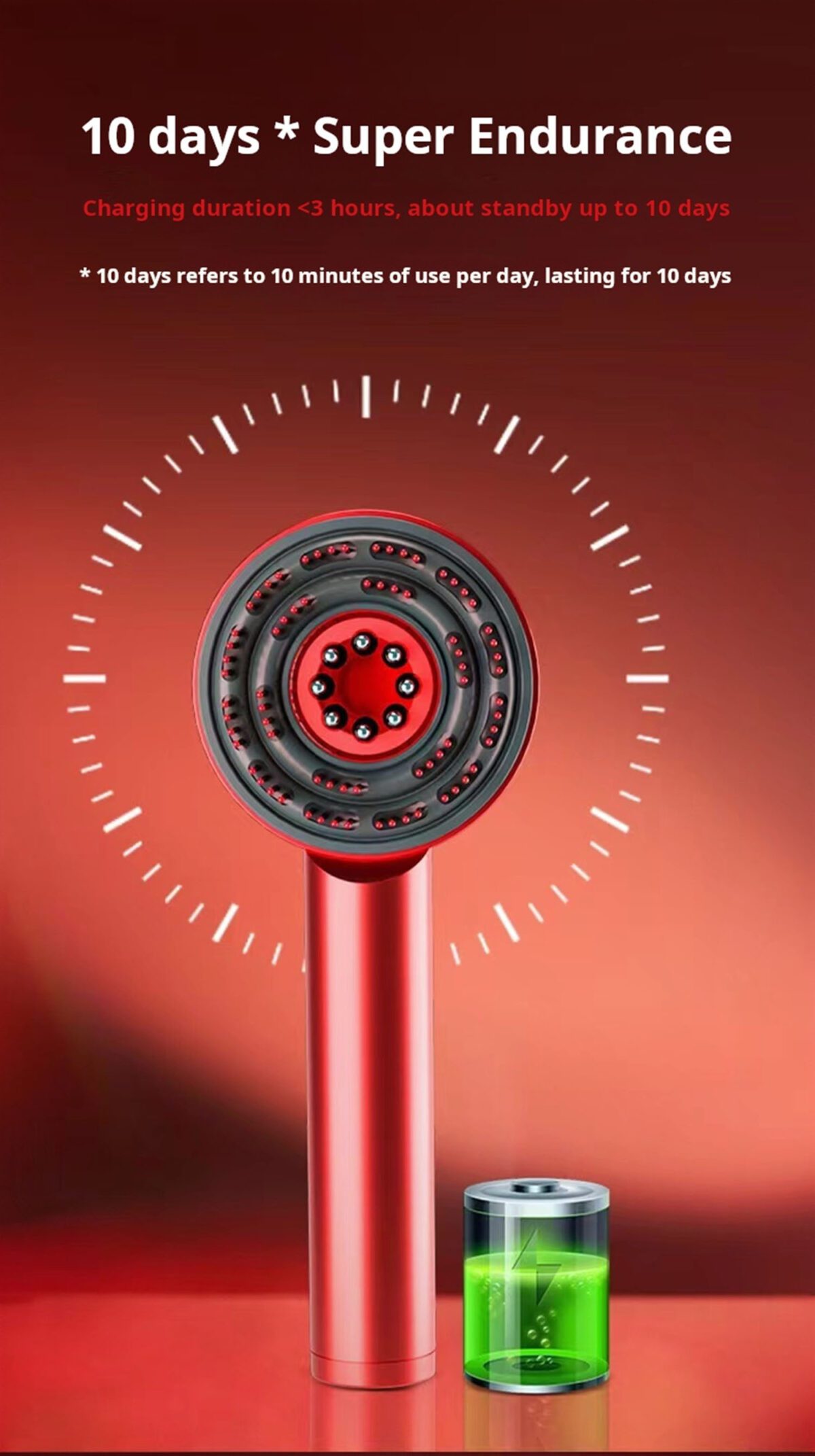 Electric scalp massager