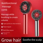 Scalp massaging with oil