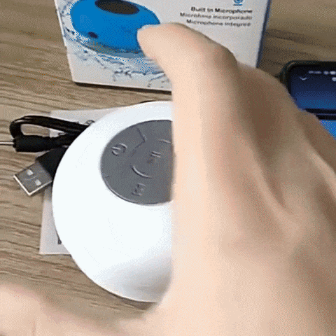Portable Waterproof Bluetooth Shower