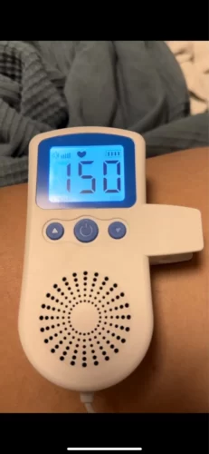 Fetal Doppler Heartbeat Monitor photo review