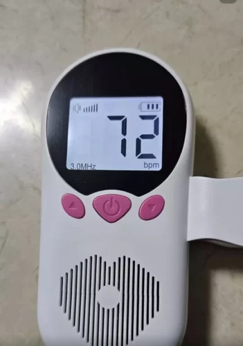 Fetal Doppler Heartbeat Monitor photo review