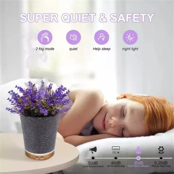 Plant humidifier quiet
